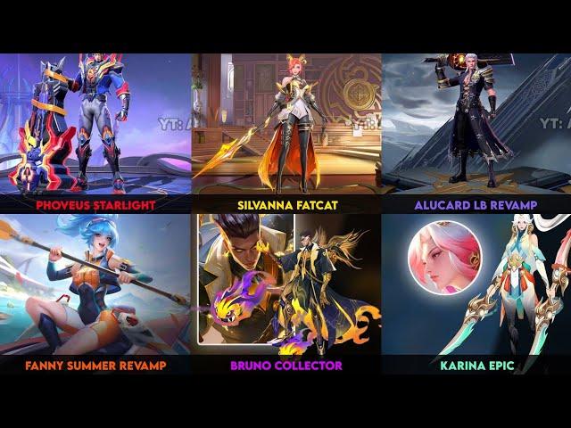 9 UPCOMING SKINS | PHOVEUS SL | BRUNO COLLECTOR | FANNY SUMMER REVAMP | SILVANNA FATCAT | AND MORE