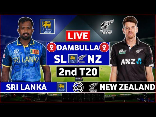 Sri Lanka vs New Zealand 2nd T20 Live Scores | SL vs NZ 2nd T20 Live Scores & Commentary