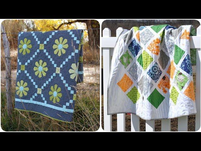 New simple patchwork quilt design by pop up fashion 