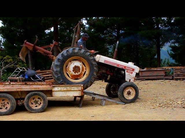 Rusty old Tractor with grader blade for $500 - Lets fix it.