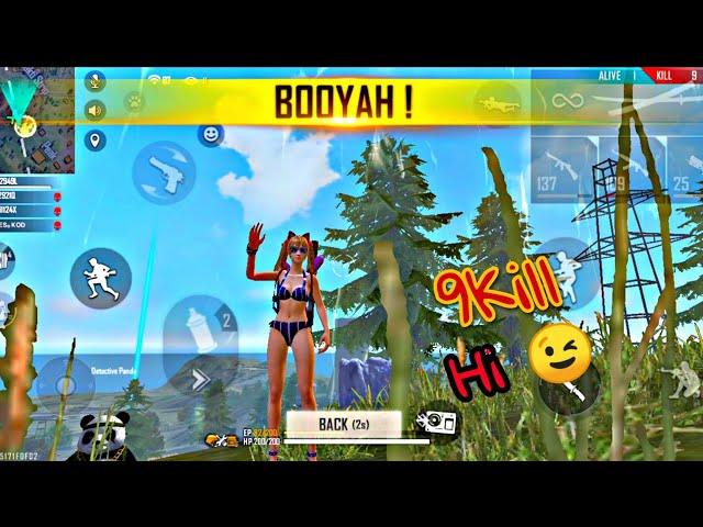 Gsff 9 kills  Squad Game - GARENA FREE FIRE 