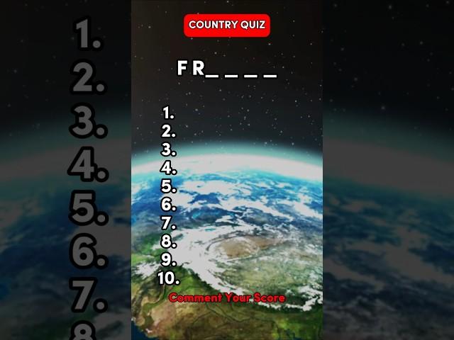 Name these countries by their First 2 Letters #quiz #country #trending #shorts