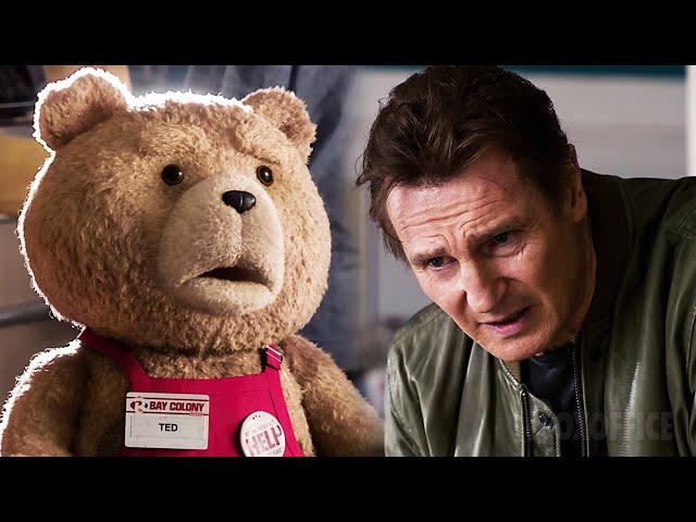 Liam Neeson geht auf bedrohliche Art und Weise Frühstücksflocken kaufen | Ted 2 | German Clip