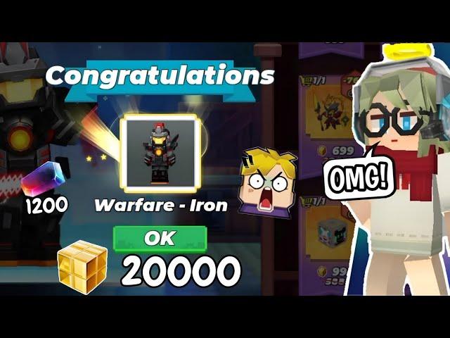 i Buy New Warfare Iron Armour In Bedwars!!  || [Blockman Go]