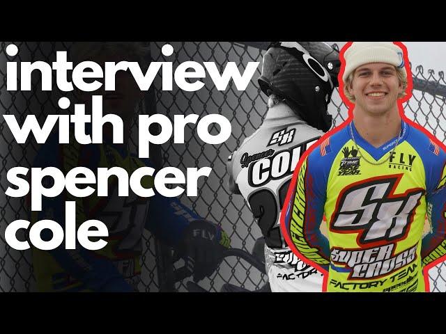 Interview with Pro BMXer Spencer Cole. Want to know his guilty food?