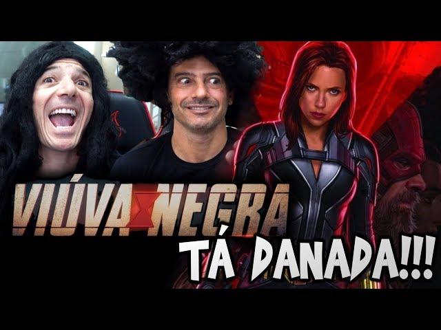  VIÚVA NEGRA TÁ DANADA - TRAILER 1 MARVEL - Irmãos Piologo