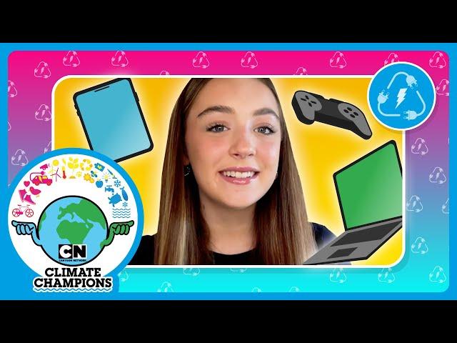 Your guide to E-waste | Meet Kady: A Cartoon Network Climate Champion! | @cartoonnetworkuk