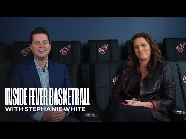 EXCLUSIVE 1-on-1 with Indiana Fever Head Coach Stephanie White | Inside Fever Basketball