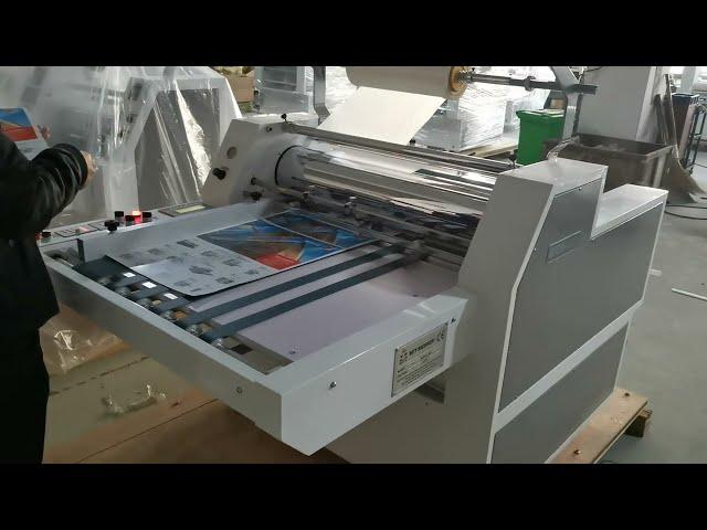 QDFM900 Semi Automatic Pneumatic Thermal Laminating Machine