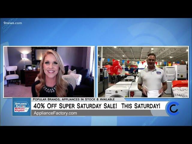 Denver - Colorado and Company 1/14 Appliance Factory and Mattress Kingdom Super Saturday Sale