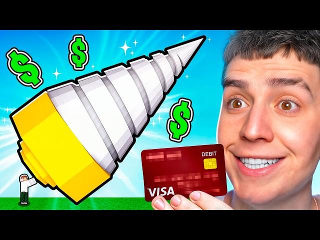 ПОТРАТИЛ 100 000 РОБУКСОВ НА МОЩНУЮ ДРЕЛЬ В РОБЛОКС! СИМУЛЯТОР КОПАНИЯ!