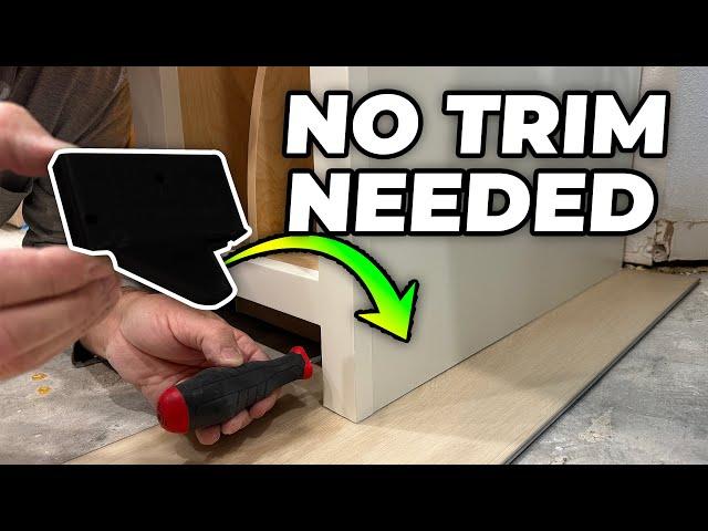 HOW TO INSTALL CABINETS on an UNEVEN FLOOR!