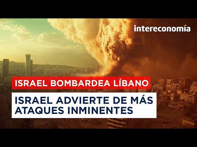 Israel bombardea bastiones de Hizbulá en Líbano |  Nuevos ataques inminentes