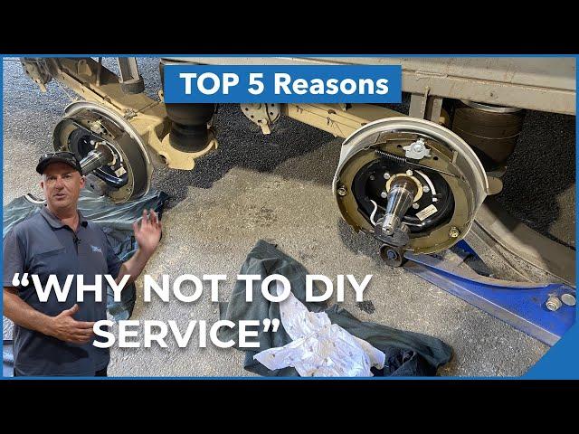 Top 5 Reasons Why You Shouldn't DIY Your Caravan Service | Choice Caravans Advice