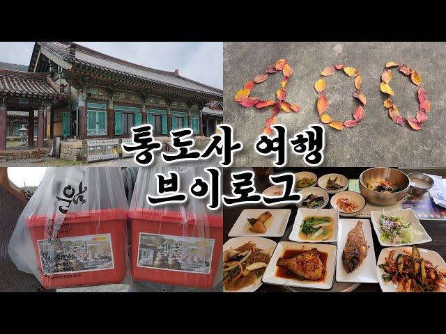 된장녀 동네엄마와 구독자 400명 기념 대한민국 3대 사찰 양산 통도사 여행│서운암, 극락암│초원의 집 보리밥 정식│일상 브이로그 (feat.서운암 된장)