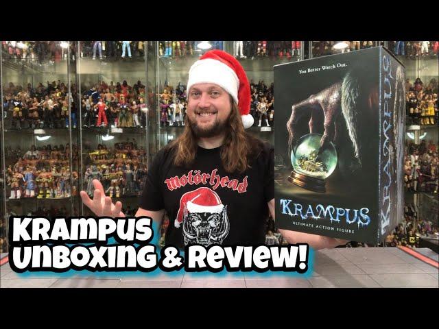 Krampus NECA Ultimate Edition Unboxing & Review! Statue? Figure?