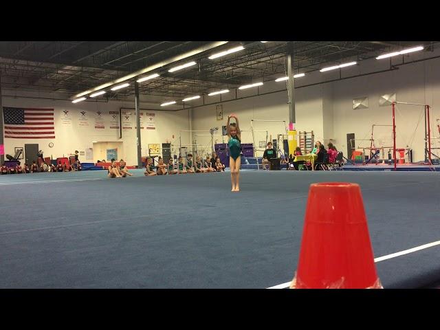 Level 3 Floor Routine - 6 Year Old Scarlett Rain