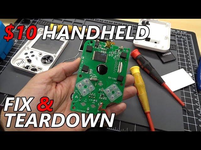 Improving the $10 8-bit handheld game console