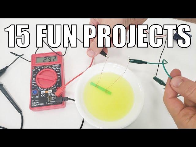 15 Fun Electronics Projects for Kids