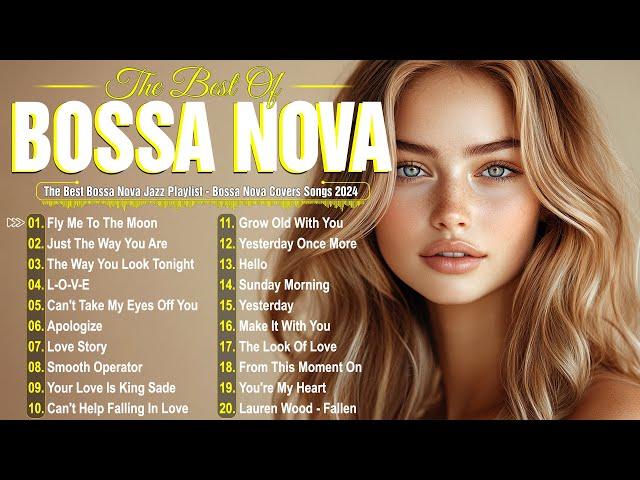 Bossa Nova Cover Playlist 80s - 90s  Relaxing Bossa Nova Songs Collection 2024