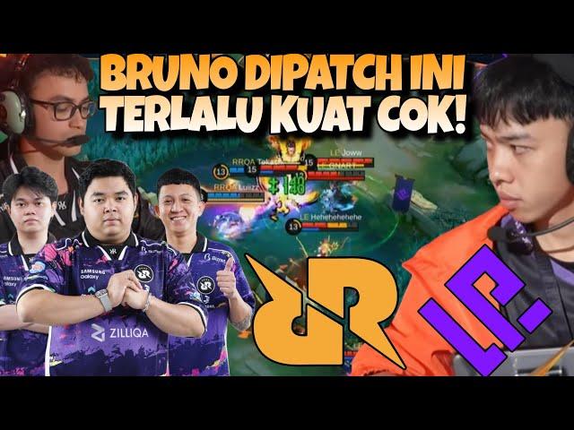 BRUNO TERLALU KUAT DIMETA SEKARANG !! RRQ AKIRA VS LEGION ESPORTS MATCH 1 - M6 WILDCARD