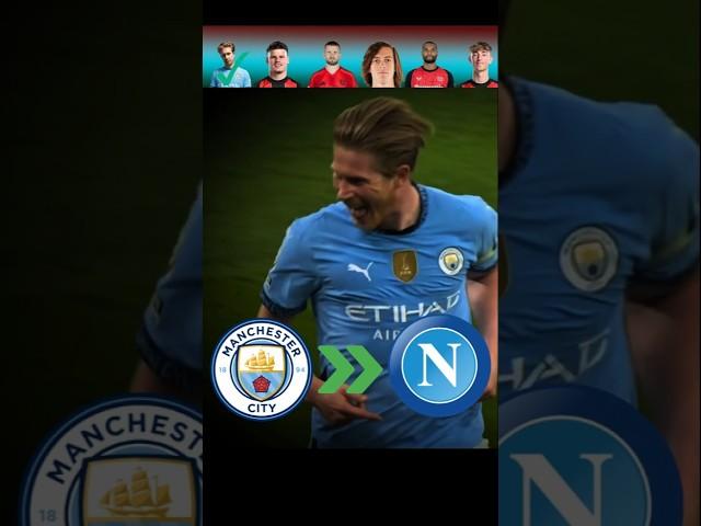  Official Transfers! De Bruyne to Napoli, Kerkez to Liverpool & More |Summer 2025 #shorts #football