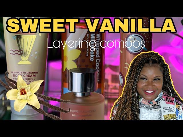 VANILLAVANILLAVANILLA LAYERING COMBINATIONS! | PERFUME LAYERING COMBOS | PERFUME COLLECTION 2024!