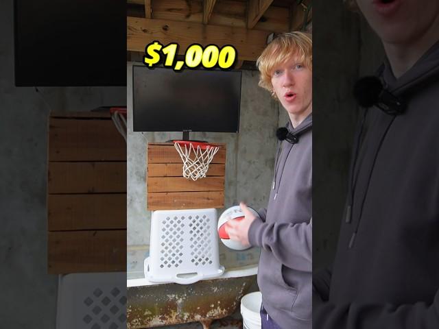 $1,000 Homemade Basketball Hoop