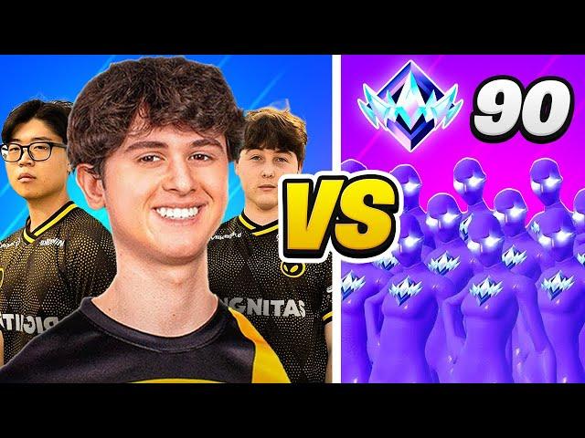 DIG vs 90 UNREAL PLAYERS!