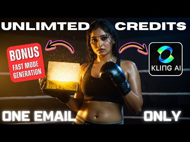 Kling AI FREE Credits Hack Unlimited Videos with 1 Email No Cost! | BONUS Fast Generation | No Delay