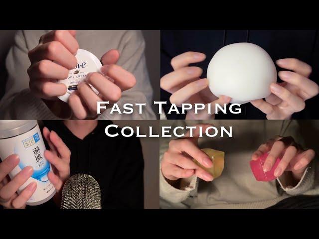 ASMR Fast Tapping Collection 1 HOUR (No Talking)