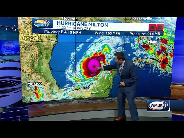 Tracking Milton: Intensifies into Category 5 hurricane