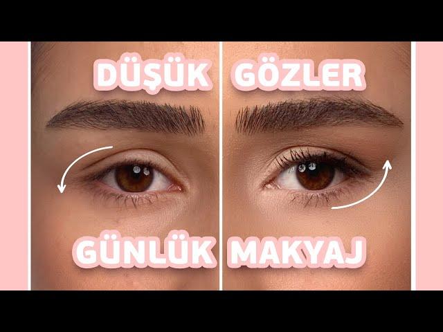 Düşük Gözler İçin Günlük Makyaj | Alev Karslı