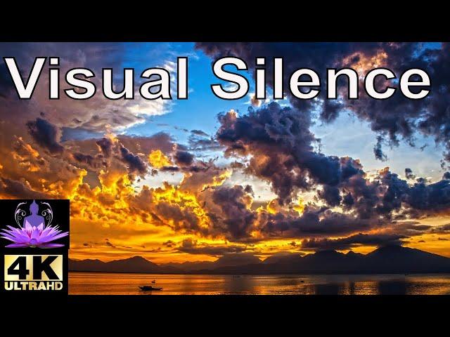 The sound of Silence with Visual Ocean Stimulation (No Sound just Visual)