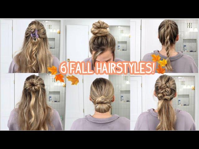 TRENDY FALL HAIRSTYLES 2023 | EASY HAIRSTYLES | BEGINNER HAIRSTYLES | SHORT, MEDIUM, & LONG HAIR