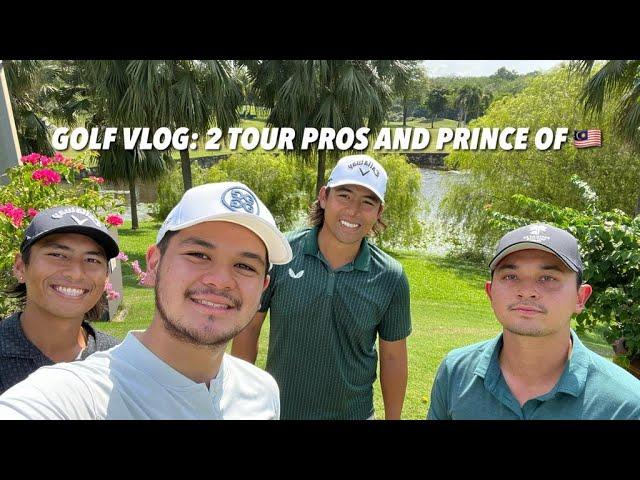 GOLF VLOG: TOUR PRO GOLFERS & PRINCE