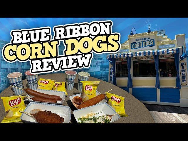 REVIEW: Blue Ribbon Corn Dogs Finally Opens at Disney World