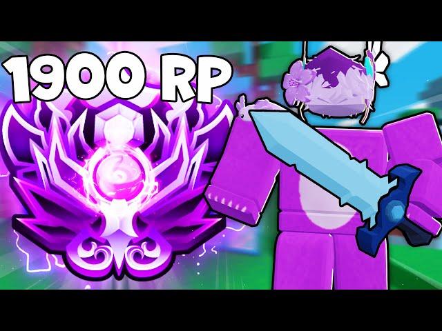 Hitting TOP 1 NIGHTMARE 1900 rp (Roblox Bedwars)