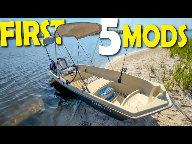 First 5 Jon Boat Mods You NEED to Make | Cheap & Easy