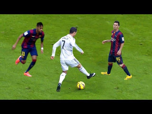 The Day Ronaldo Showed Messi Suarez & Neymar Who is the Boss