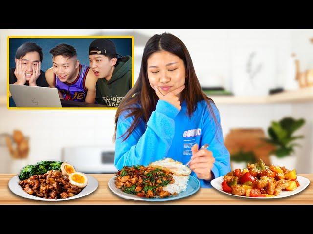 Asian Girl Picks Her Boyfriend Based on Their Cooking  (ft. @sdy.cheeks )