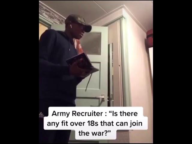 Army recruiter