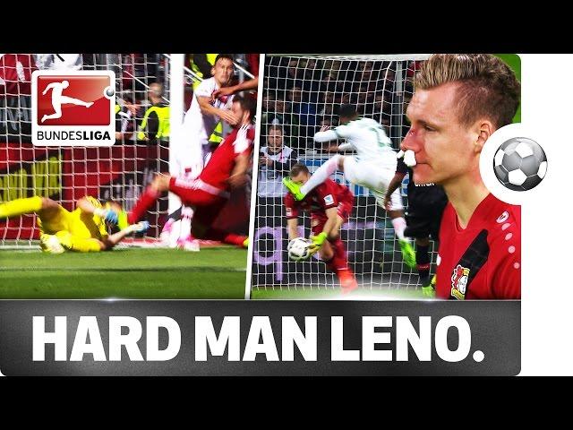 Ouch! - Keeper Leno Takes One for the Team Again