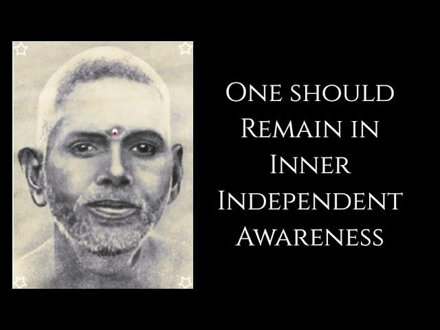 Ramana Maharshi ~ 𝐒𝐞𝐥𝐟-𝐀𝐛𝐢𝐝𝐢𝐧𝐠 𝐌𝐞𝐝𝐢𝐭𝐚𝐭𝐢𝐨𝐧 ~ Advaita