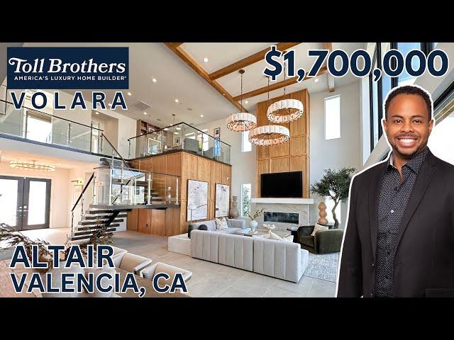 ALTAIR Stunning New Toll Brothers Home Tour | VOLARA | VALENCIA, CA