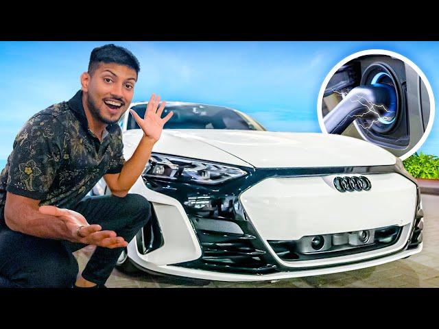 I Tried Audi's Fastest Electric Car ! *E-tron GT RS*