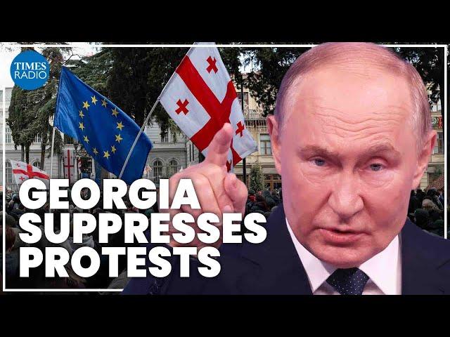 Pro-Russia Georgian government cracks down on pro-EU protests