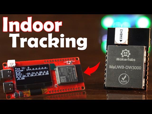Indoor tracking with MaUWB ESP32S3 UWB Ultra Wideband, ESP32 Project, position tracking