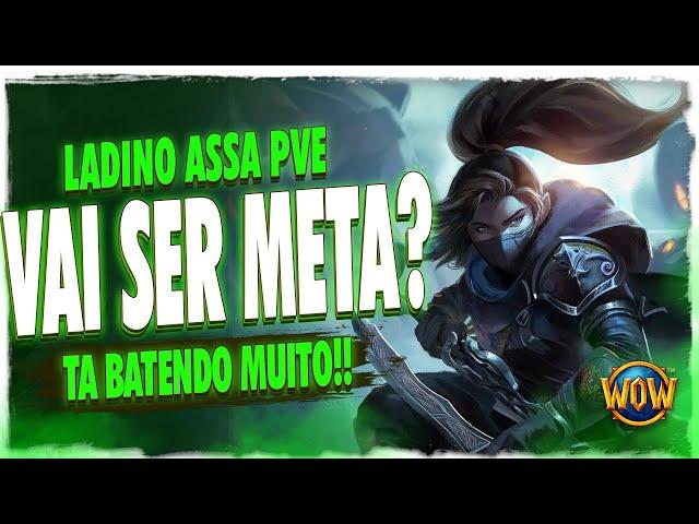 ROGUE ASSA COM TALENTO DE SICARIO VAI SER META PVE? | WOW TWW