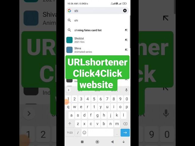 Best Self click url shortener |URLShortener unlimited Trick| Best urlshortener without captcha